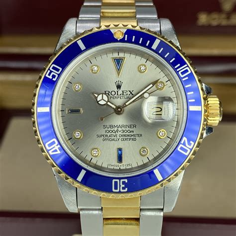 rolex 16803 submariner watch|rolex submariner serti dial.